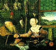 Lucas  Cranach betalning oil